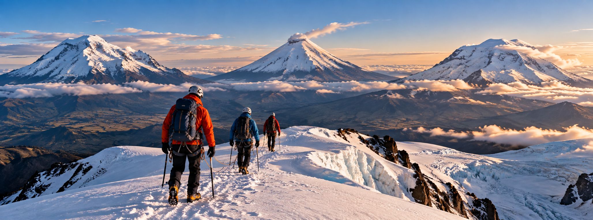 Classic Climbing Cayambe, Cotopaxi & Chimborazo Expedition