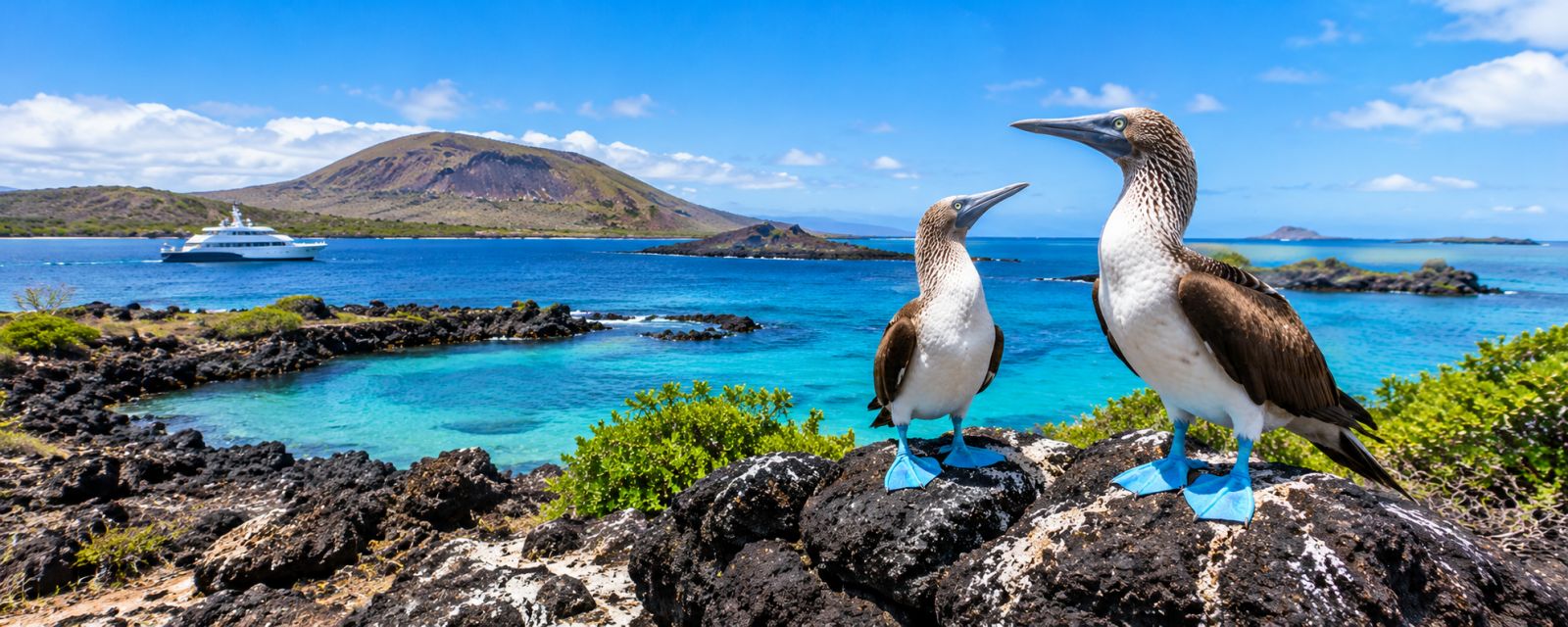 6-Day Galapagos Islands Tour – Blue-Footed Boobies & Wildlife