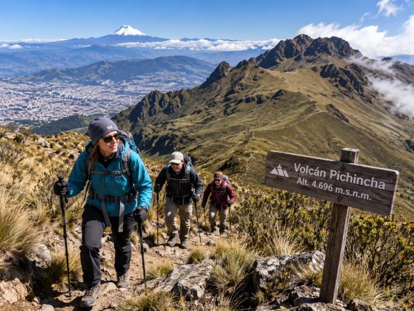 Acclimatization Hike – Pichincha Volcano