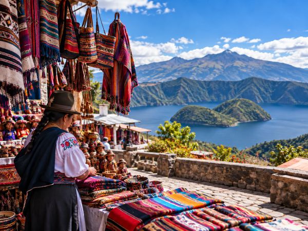 Otavalo Market & Cuicocha Lagoon